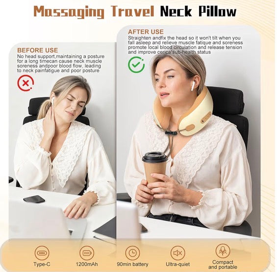 Rivox Life NeckEase HeatShiatsu Pro